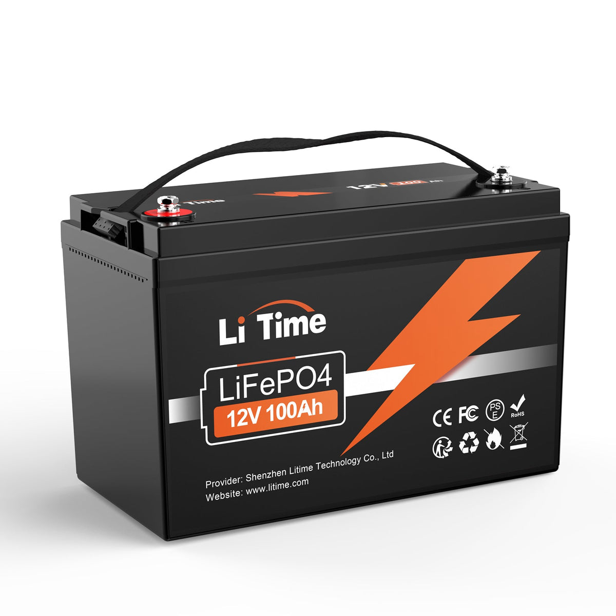 LiTime 12V50Ahリン酸鉄リチウムイオンバッテリー 640W出力防犯カメラ